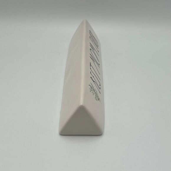 NWOT Rae Dunn BEST MOM EVER Triangle Desk Block Sign - Picture 4 of 6